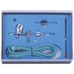 AIRCRAFT Air Brush Kit 0.25 0.3mm Nozzles With 1.8m Airhose